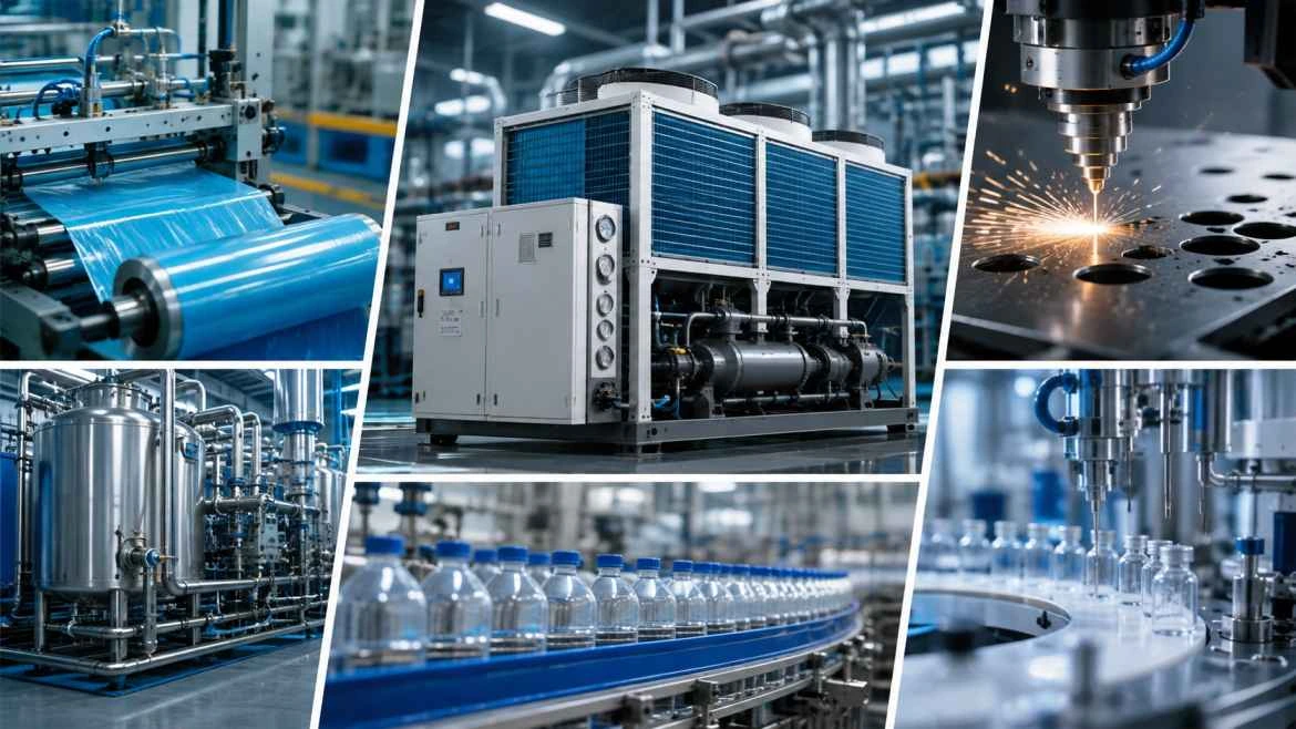 Top Industrial Applications of Water Chillers Explained