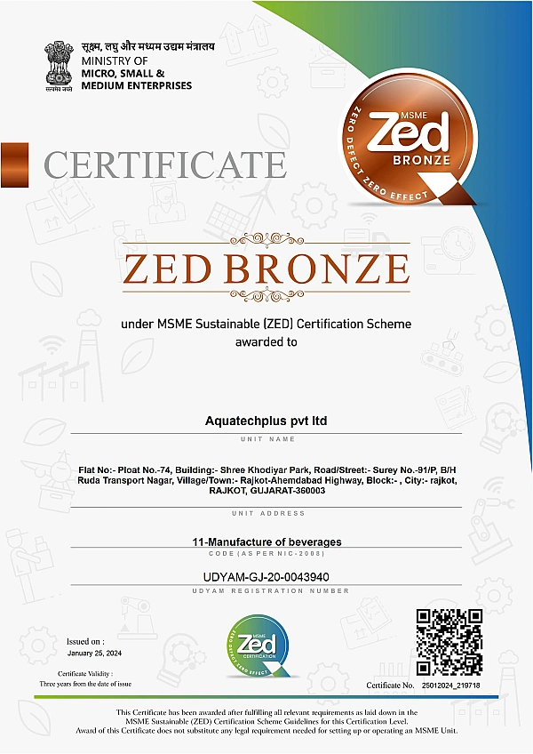 Zed Bronze (11-Manufacture of Beverages)
