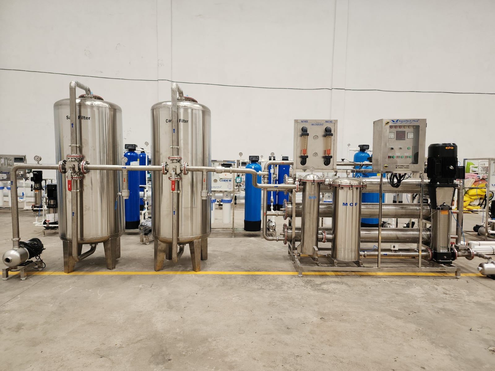 Stainless steel RO system